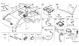 Diagram for 2008 Nissan Altima Antenna Mast - 28215-8H700