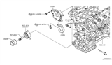 Diagram for 2012 Nissan Murano Oil Filter - 15050-JA10A