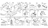 Diagram for Nissan Murano Air Bag Sensor - K8820-1AA0A