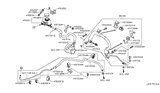 Diagram for 2013 Nissan Murano Power Steering Hose - 49720-1AN0C