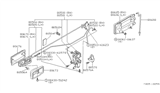 Diagram for 1983 Nissan 200SX Door Handle - 80670-W6600