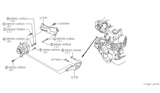 Diagram for 1980 Nissan 200SX Alternator Bracket - 11710-N8400