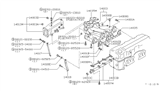 Diagram for Nissan 720 Pickup Intake Manifold Gasket - 14035-W7061