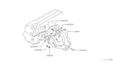 Diagram for 1983 Nissan 200SX Exhaust Manifold - 14004-D8101