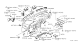 Diagram for 1980 Nissan 200SX Ashtray - 68800-N8200