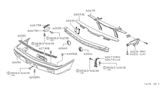 Diagram for 1983 Nissan 200SX Bumper - 62050-N9400