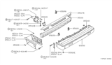 Diagram for 1982 Nissan 200SX Bumper - 85034-N8561