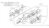 Diagram for Nissan 200SX A/C Clutch - 92675-01L90