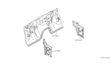 Diagram for Nissan 200SX Dash Panels - 67611-N8200