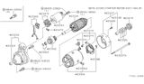 Diagram for Nissan 200SX Starter Drive Gear - 23312-Y0700