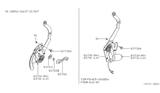 Diagram for 1982 Nissan 200SX Window Motor - 80731-89961