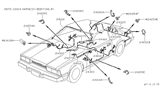 Diagram for 1979 Nissan 200SX Body Mount Hole Plug - 24250-N8205