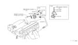 Diagram for 1982 Nissan 200SX EGR Valve - 14710-N8560