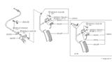 Diagram for Nissan 200SX Accelerator Cable - 18201-N8501