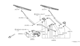 Diagram for Nissan 200SX Wiper Blade - 28890-N8515