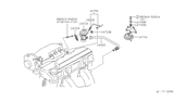 Diagram for Nissan 200SX EGR Tube - 14120-N8700