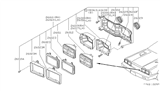 Diagram for 1982 Nissan 720 Pickup Headlight - 26702-89955