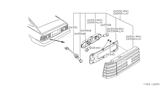 Diagram for 1981 Nissan 200SX Back Up Light - 26558-N8515