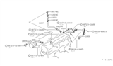 Diagram for 1981 Nissan 720 Pickup PCV Hose - 11828-W0405