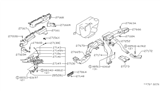 Diagram for 1982 Nissan 200SX A/C Switch - 27505-N9600