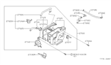 Diagram for 1979 Nissan 200SX Blower Motor Resistor - 27150-N8201