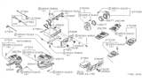 Diagram for 1981 Nissan 200SX Car Speakers - B8137-N8460