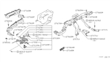 Diagram for 1983 Nissan 200SX Blower Control Switches - 27500-D8100