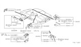 Diagram for Nissan 200SX Dome Light - 26410-N8200