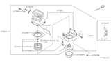 Diagram for 1997 Nissan 200SX Blower Motor Resistor - 27150-8B700