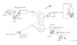 Diagram for 1992 Nissan Sentra Water Pump Pulley - 21051-53J00