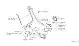 Diagram for 1998 Nissan Sentra Fender - G8112-1M530
