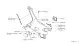 Diagram for 1997 Nissan 200SX Fender - G8112-1M530