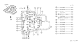 Diagram for 1997 Nissan Sentra Valve Body - 31705-32X74