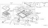 Diagram for 1995 Nissan 200SX Weather Strip - 91348-4B010