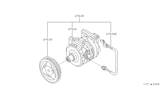 Diagram for 1995 Nissan Sentra A/C Clutch - 92660-1M201