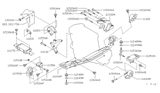 Diagram for Nissan 200SX Motor And Transmission Mount - 11375-0M805