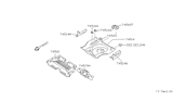 Diagram for 1998 Nissan 200SX Floor Pan - 74514-9B430