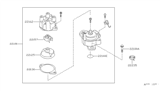 Diagram for 1998 Nissan 240SX Distributor Rotor - 22157-46N12