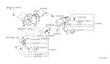 Diagram for 1998 Nissan Sentra Brake Pedal - 46501-4B000