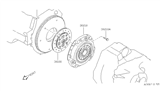 Diagram for Nissan 200SX Clutch Disc - 30100-53J14