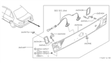 Diagram for 1998 Nissan Sentra Light Socket - 26254-1M110