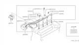 Diagram for 1999 Nissan 200SX Spark Plug Wire - 22440-4B000