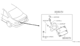 Diagram for 1999 Nissan Sentra Back Up Light - 26549-8B800