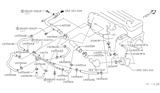 Diagram for 1999 Nissan 200SX Cooling Hose - 14055-78J00