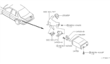 Diagram for Nissan 200SX Vapor Pressure Sensor - 25085-3M200