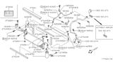 Diagram for 2000 Nissan Frontier HVAC Pressure Switch - 92137-0W000