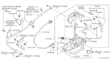 Diagram for Nissan 200SX Automatic Transmission Shifter - 34901-1M203