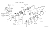 Diagram for 1997 Nissan 200SX Starter Drive - 23312-M8011