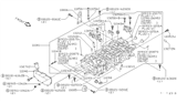 Diagram for 1999 Nissan Sentra Cylinder Head - 11040-0M600