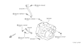 Diagram for 1999 Nissan Sentra Transmission Assembly - 320B0-0M673